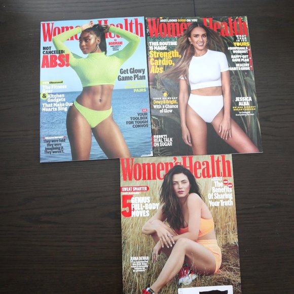 Women Men's Health Magazine Bundle Jenna Dewan
